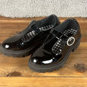 Self Esteem Glossy Mary Jane Platforms